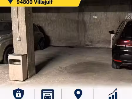 vendre une place de parking à villejuif