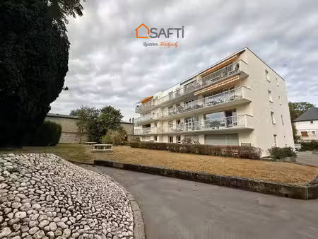vernon hyper centre – appartement 2 pièces vendu loué avec terrasse