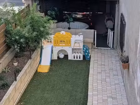 rare en cœur de village : maison traversante avec garage  jardin