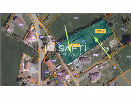 grand terrain constructible - rare sur le secteur