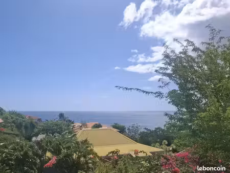 vue mer sur l'une des plages les plus emblématiques - anses d'arlet - 3 chambres