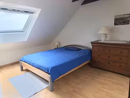 appartement duplex 2 chambres avec cheminée insert le conquet centre