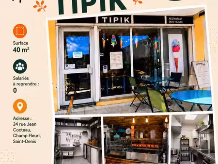 restaurant à vendre (fond de commerce)