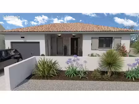 projet de construction d'une maison 90 m² avec terrain à port-d'envaux (17)