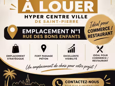 local - droit au bail commerce / restauration hyper centre ville
