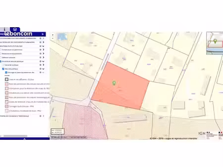terrain constructible 1800 m² à vendre - st-pierre-d'eyraud (24) - cadre campagne
