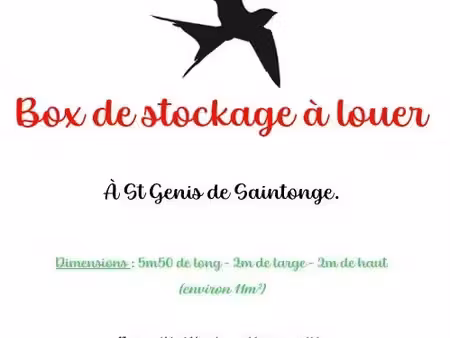 box de stockage