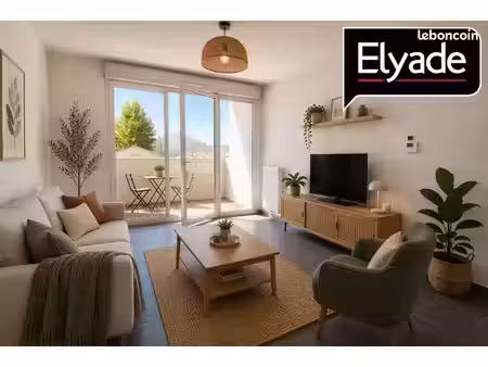 appartement 2 pièces 38 m²