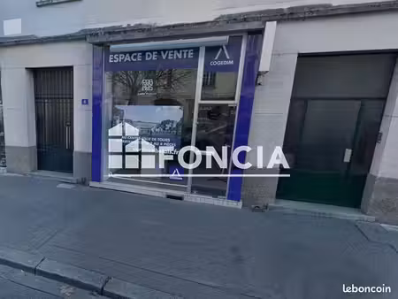 local commercial 27m² à louer 915 - tours 37000