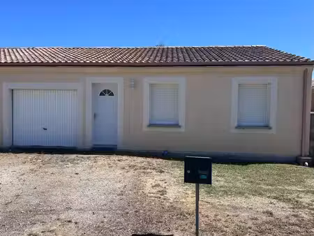 maison plein pied 70m2 + garage