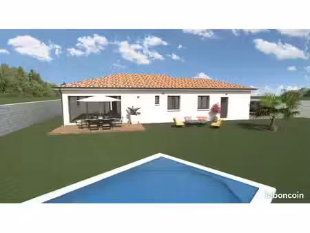 exclusivité villa 100 m2 t5 sur terrain de 664 m2 lavernose-lacasse