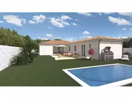 saint lys super terrain de 1730 m2 avec villa de 120 m2 4 chambres