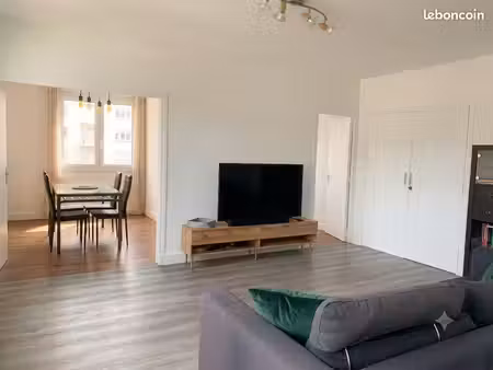 appartement t3 rénové 53 m² + studio14m² loué