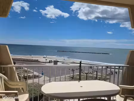 appartement palavas rive droit en première ligne - les pieds dans l’eau