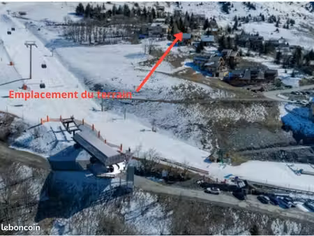 terrain avec permis de construire pied des pistes alpe d'huez