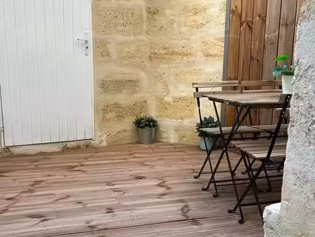 maison en pierre 110m2 rénovée à 22 kms de bordeaux