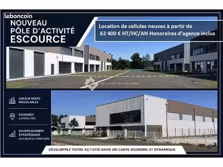 local 500 m² escource