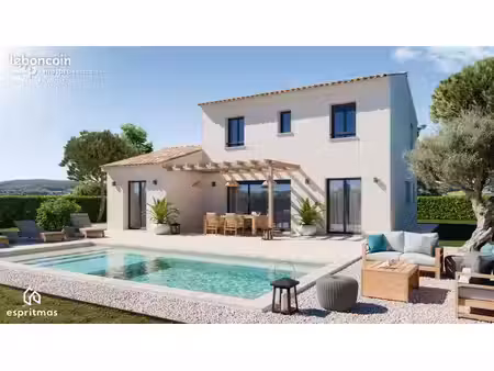 projet de construction d'une maison 85 m² avec terrain à lauret (34)