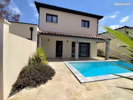 villa 115 m² piscine – 4 pièces | 3 chambres – pignan – dpe a – 2021