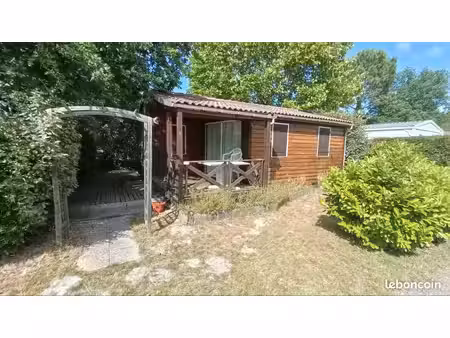 chalet dans camping
