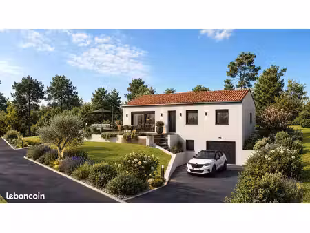projet de construction d'une maison 90 m² avec terrain à pisieu (38)