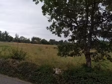 terrain de 10000m² avec cu à aujols