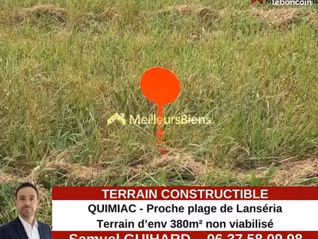 terrain 380 m² mesquer