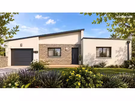 projet de construction d'une maison 80 m² avec terrain à nozay (44)