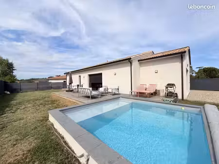 maison 4 pièces - jardin - piscine