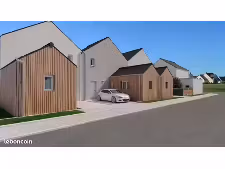projet de construction d'une maison 77.57 m² avec terrain à saint-nazaire (44)