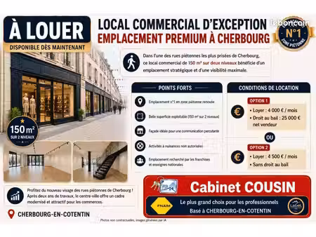 local d'activité 150 m²