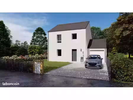 projet de construction d'une maison 88 m² avec terrain à suce-sur-erdre (44)