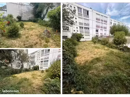 lorient hyper centre - terrain constructible de 124 m² - vendu viabilisé