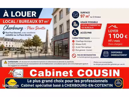 bureaux 97 m²