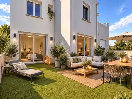 appartement à nanteuil les meaux en rez-de-chaussée - f3 - 74 m2 - 2 chambres - 1 terrasse
