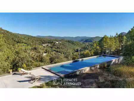 architecture contemporaine et vue exceptionnelle