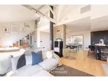 villa vue rade sur les pentes du faron