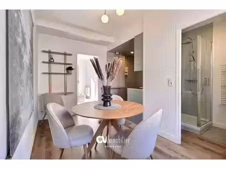 appartement f1 bis meublé rénové - centre-ville de louviers