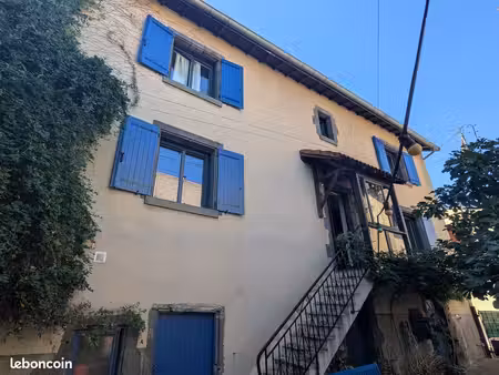nohanent - charmante maison de bourg 102m²  2 chambres  1 bureau  jardinet privatif - dpe 