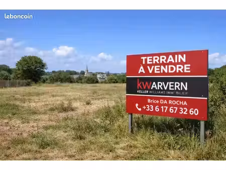terrain 6 640 m² ravel