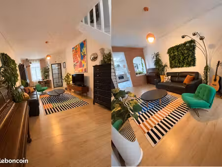 maison avec terrasse  3ch sur croix mairie. métro à 5 mn
