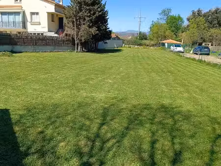 terrain constructible viabilisé 949 m2 maureillas