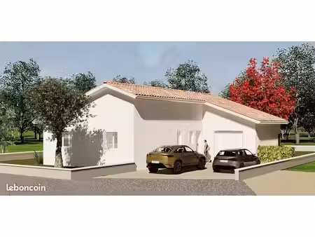 projet de construction d'une maison 98.83 m² avec terrain à mouguerre (64)