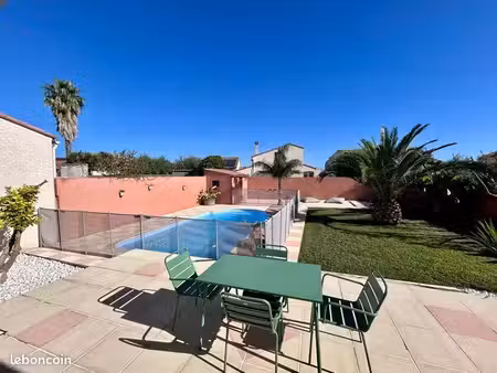 maison t4 3 faces de plain-pied avec piscine – ponteilla