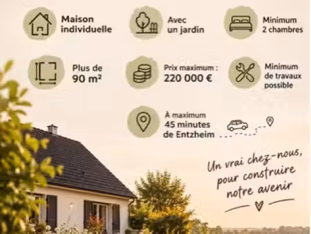 recherche maison à acheter