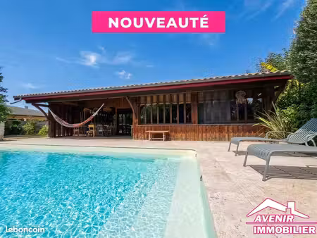 ◊ ensemble immobilier – 2 habitations  garage  piscine – lacanau