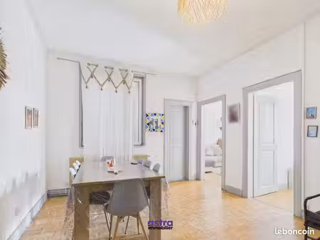 appartement t4 90 m² – 3 chambres  cave – mulhouse