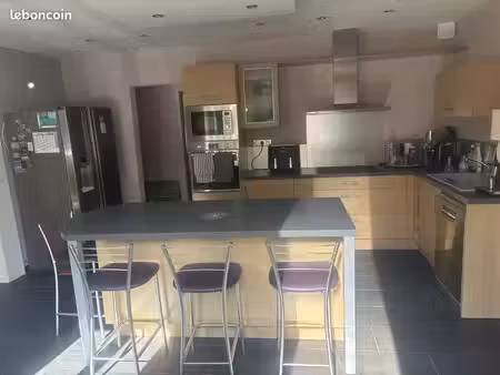 maison avec grand jardin