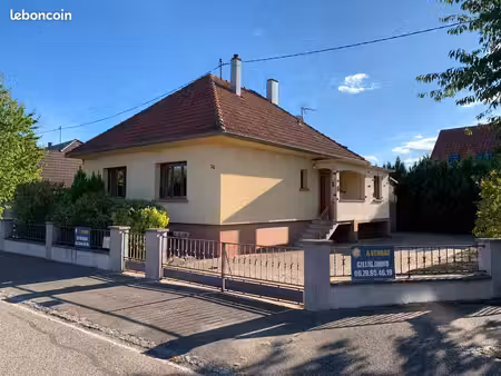 maison familiale 6 pièces -130m2- terrain 715m2 -jardin et dépendances. 67480 roeschwoog