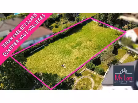 terrain constructible neuf à vendre